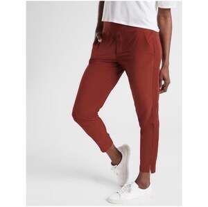 Athleta Pants Women 6 Tall Red Brooklyn Mid Rise Ankle City Commute Casual Work